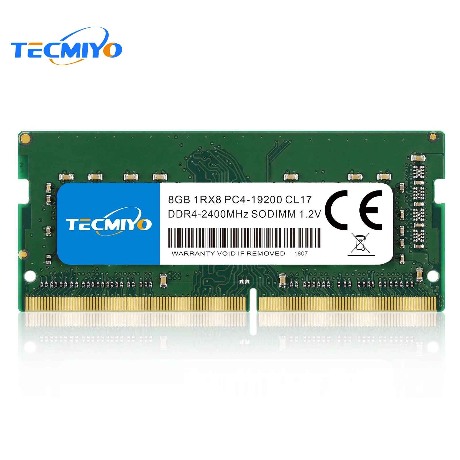 TECMIYO ƮϿ Sodimm  PC4-19200S Ʈ ޸ RAM,  1.2V, 8GB DDR4, 2400MHz, 1RX8, 2RX8
